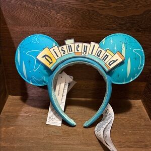 2025 Disney Parks Disneyland 3D Marquee Sign Ears - NWT